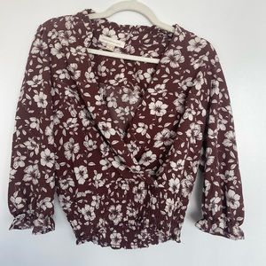 Like Brand New Wrap Blouse